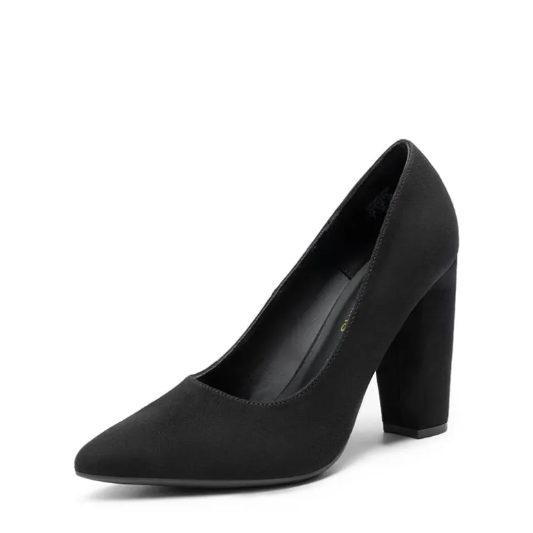 Women’s Classic Chunky Heel Dress Pumps