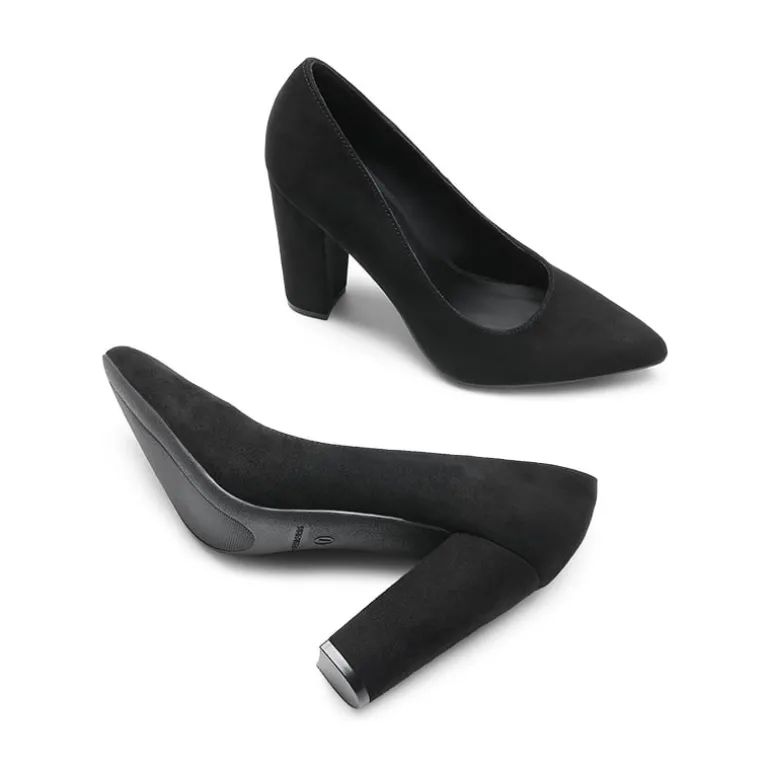 Women’s Classic Chunky Heel Dress Pumps
