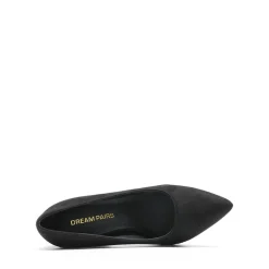Women’s Classic Chunky Heel Dress Pumps