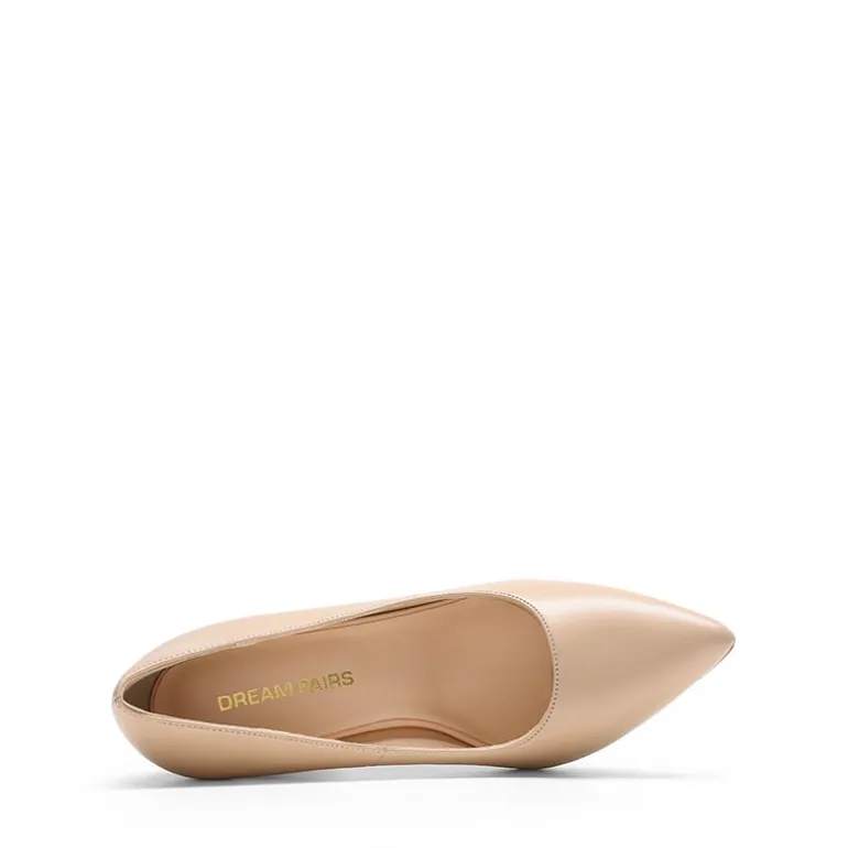 Women’s Classic Chunky Heel Dress Pumps