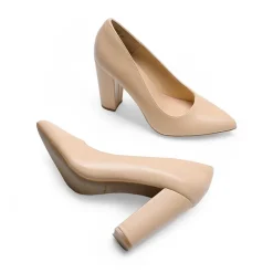 Women’s Classic Chunky Heel Dress Pumps