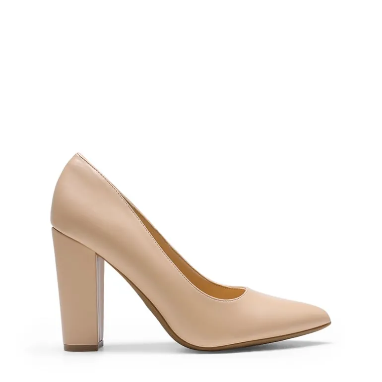 Women’s Classic Chunky Heel Dress Pumps