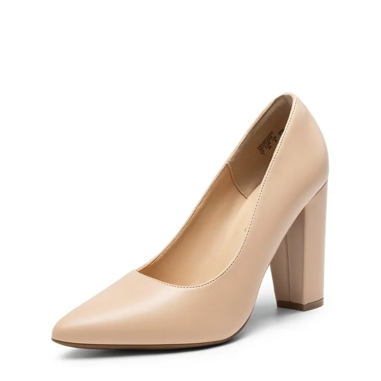 Women’s Classic Chunky Heel Dress Pumps