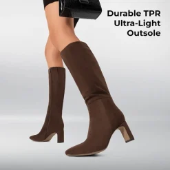 Women’s Classic Knee-High Block Boots