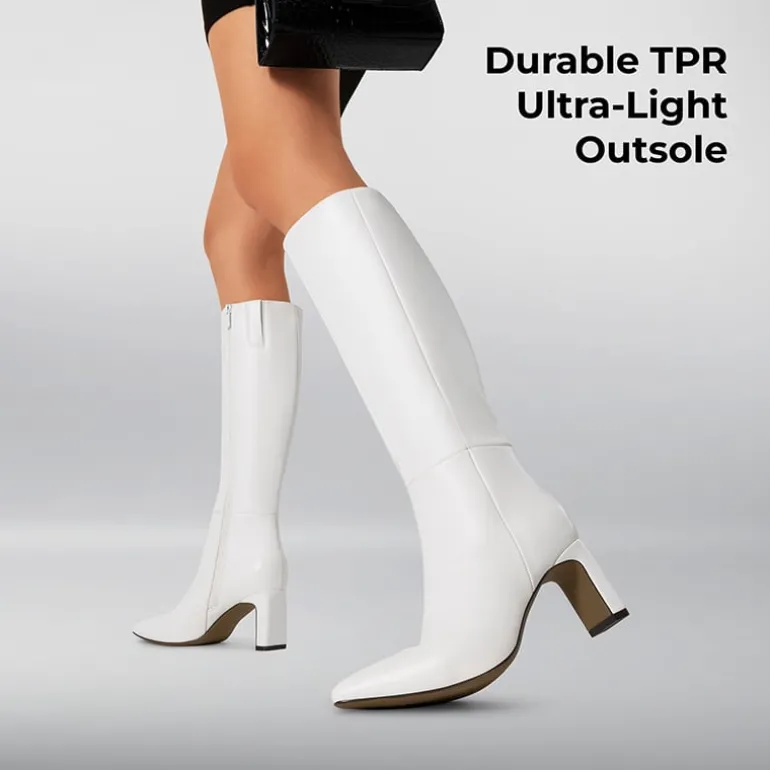 Women’s Classic Knee-High Block Boots