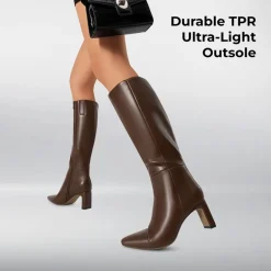 Women’s Classic Knee-High Block Boots