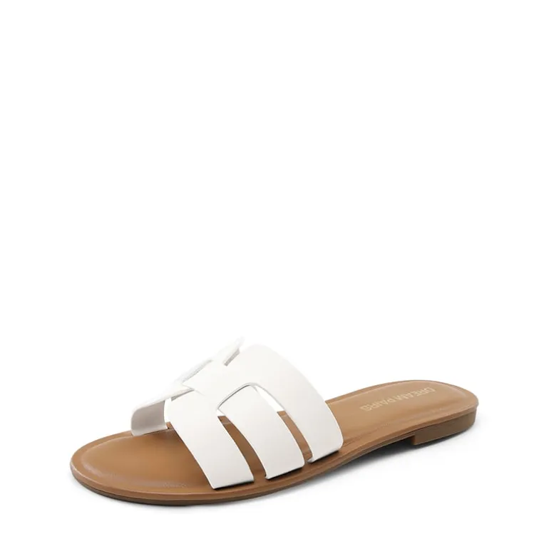 Women's Comfy Slip-On Slide Sandals
