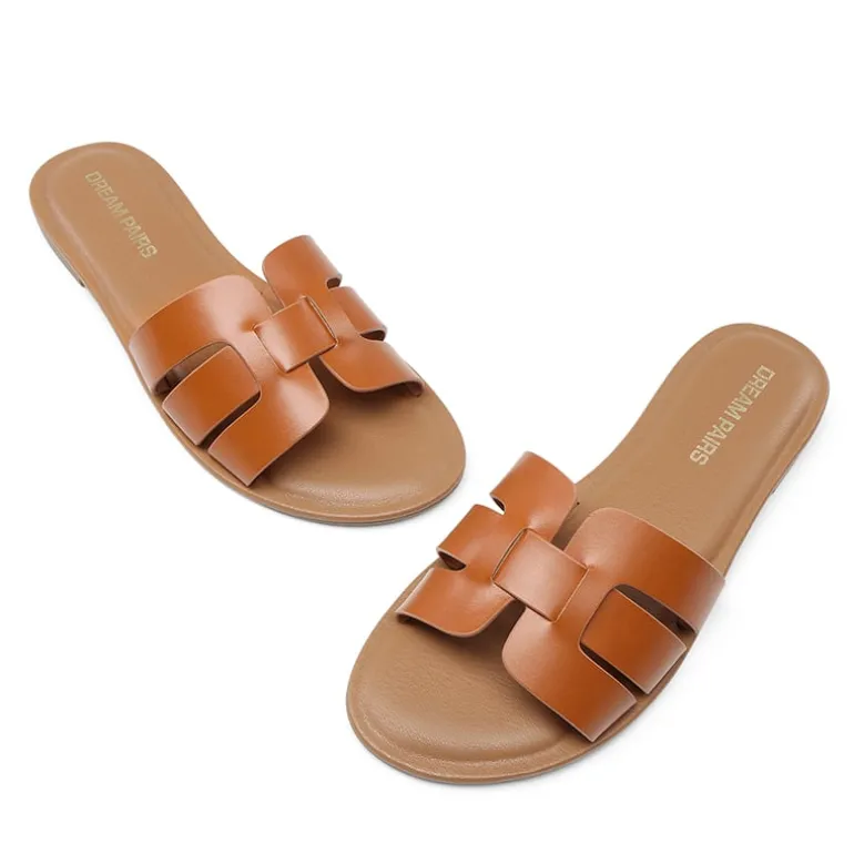 Women's Comfy Slip-On Slide Sandals