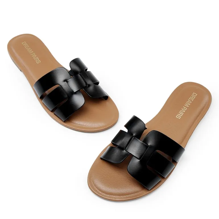 Women's Comfy Slip-On Slide Sandals