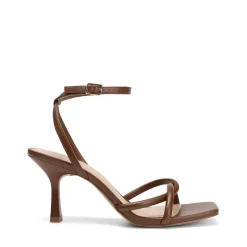 Women's Cross-Knot Heeled Sandals