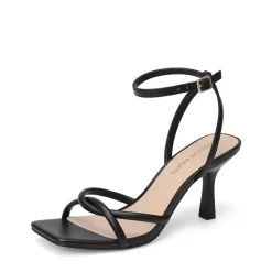 Women's Cross-Knot Heeled Sandals