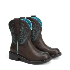 Women's Cushioned Western Slip-on Boots