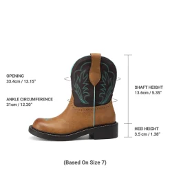 Women's Cushioned Western Slip-on Boots
