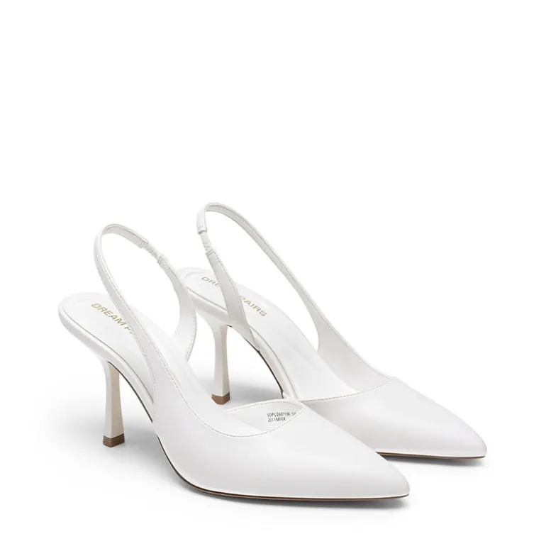 Women’s D'Orsay Pointed Toe Slingback Stiletto Heels
