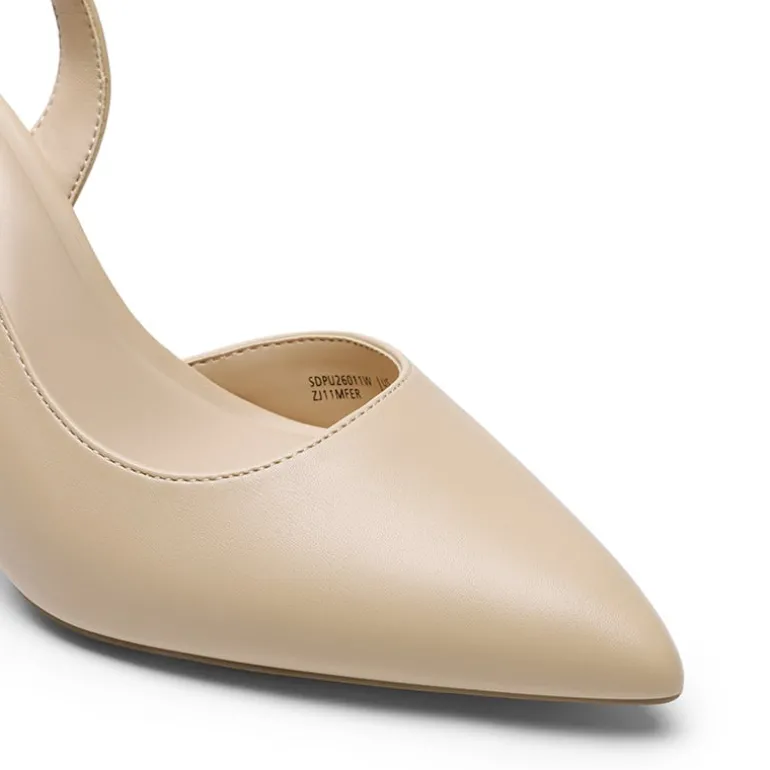 Women’s D'Orsay Pointed Toe Slingback Stiletto Heels