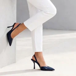 Women’s D'Orsay Pointed Toe Slingback Stiletto Heels