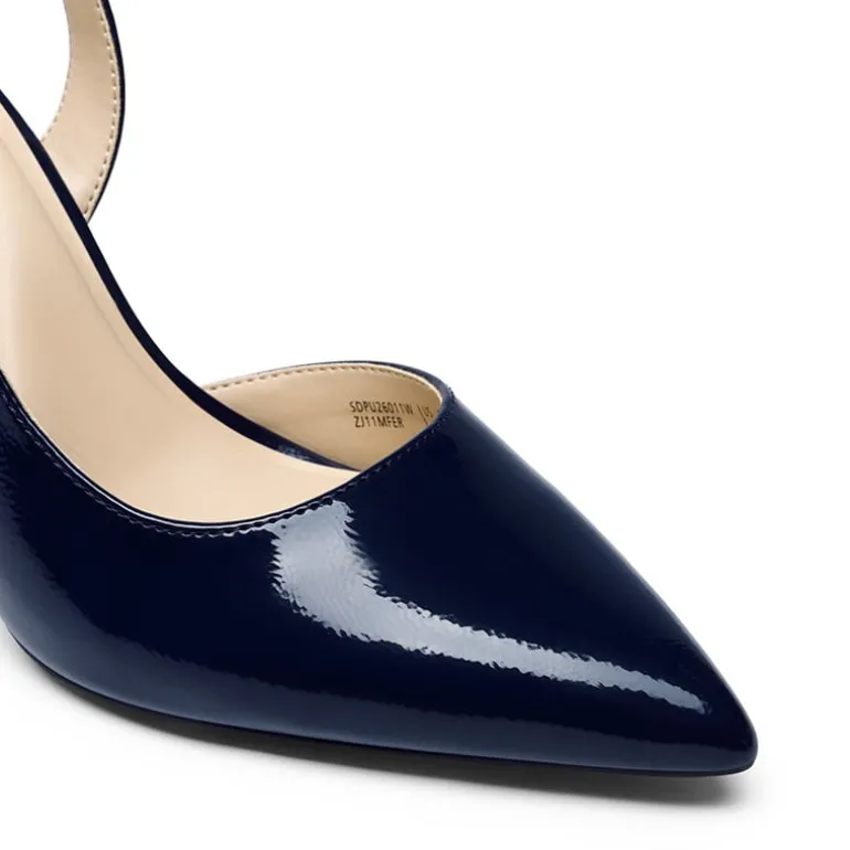 Women’s D'Orsay Pointed Toe Slingback Stiletto Heels