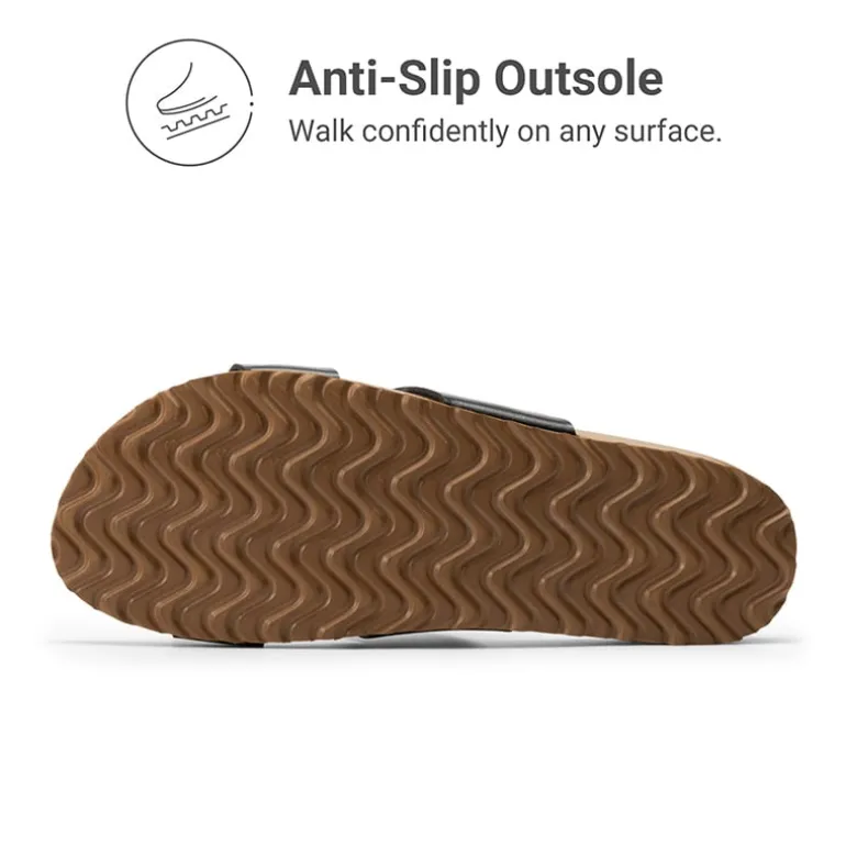 Women’s Double Strap Lightweight Slide Sandals