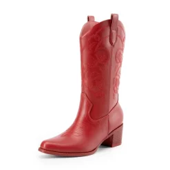 Women’s Embroidered Distressed Cowgirl Boots
