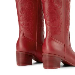 Women’s Embroidered Distressed Cowgirl Boots