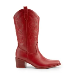 Women’s Embroidered Distressed Cowgirl Boots