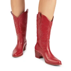 Women’s Embroidered Distressed Cowgirl Boots