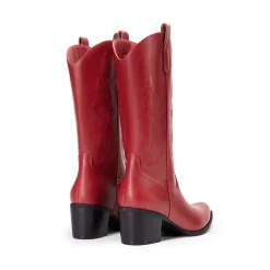 Women’s Embroidered Mid-Calf Cowboy Boots