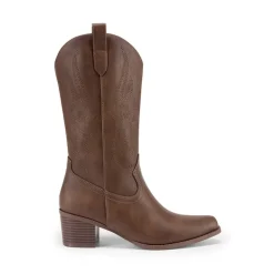 Women’s Embroidered Mid-Calf Cowboy Boots