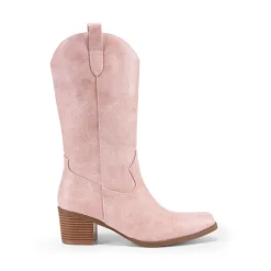 Women’s Embroidered Mid-Calf Cowboy Boots