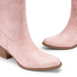 Women’s Embroidered Mid-Calf Cowboy Boots