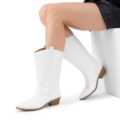 Women’s Embroidered Western Cowboy Boots
