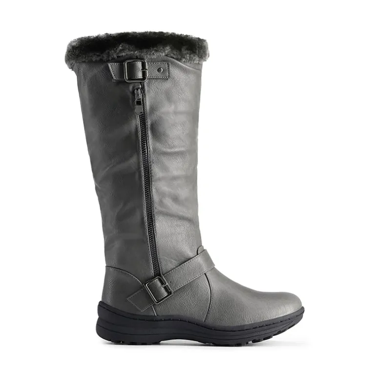 Women’s Faux Fur Lined Knee-High Boots