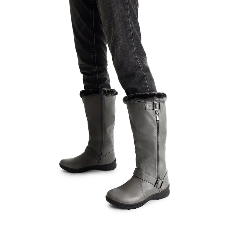 Women’s Faux Fur Lined Knee-High Boots
