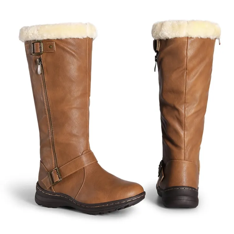 Women’s Faux Fur Lined Knee-High Boots
