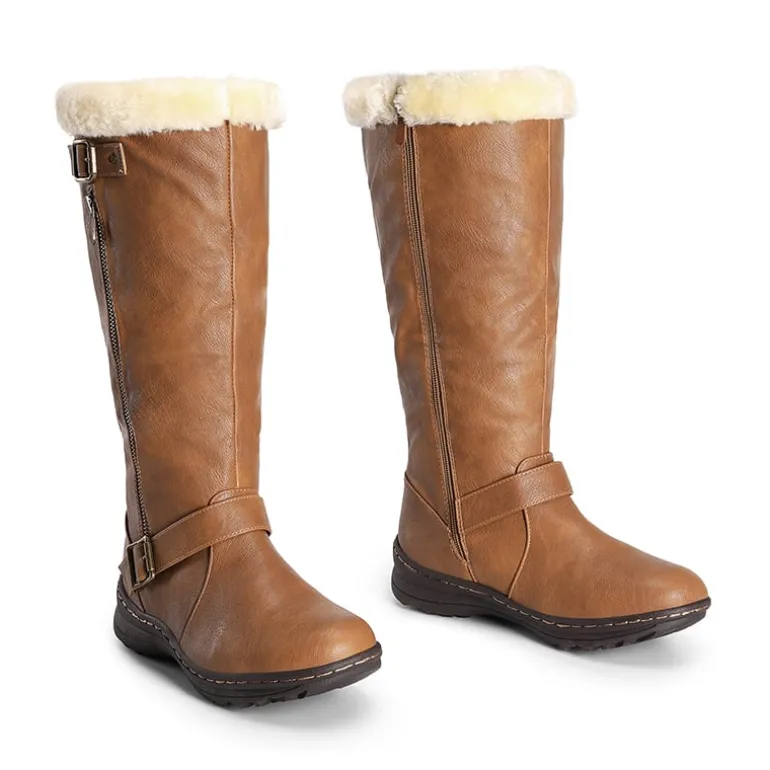 Women’s Faux Fur Lined Knee-High Boots