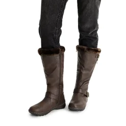 Women’s Faux Fur Lined Knee-High Boots