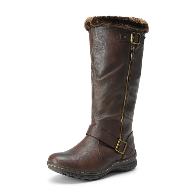 Women’s Faux Fur Lined Knee-High Boots