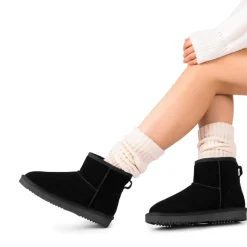 Women’s Faux Fur Slip-On Ankle Boots