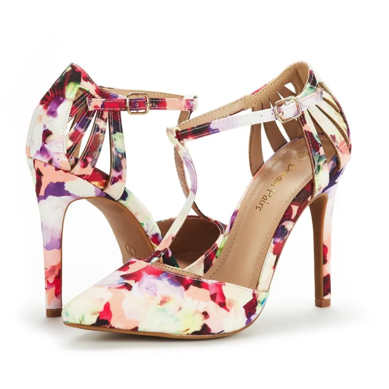 Women’s Feather-Light Ankle Strap Pumps