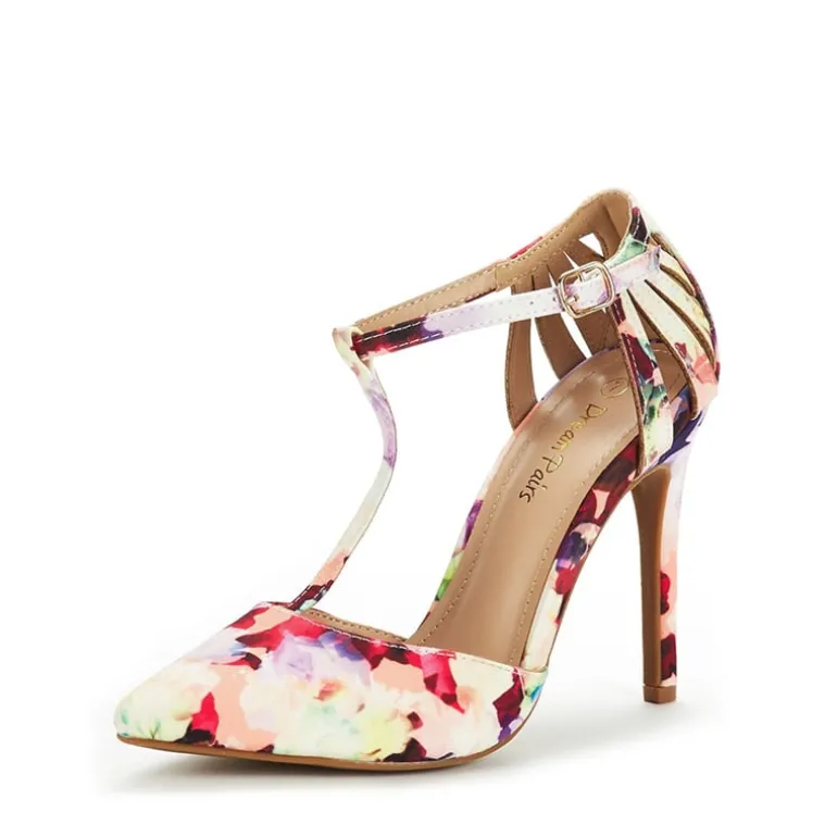 Women’s Feather-Light Ankle Strap Pumps