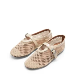 Women's Fishnet Ballet Flats