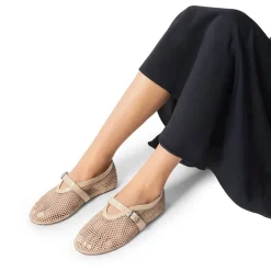 Women's Fishnet Ballet Flats