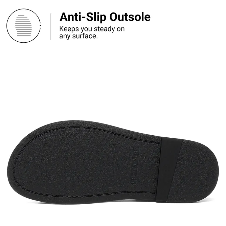 Women’s Flat Thong Sandals with Arch Support