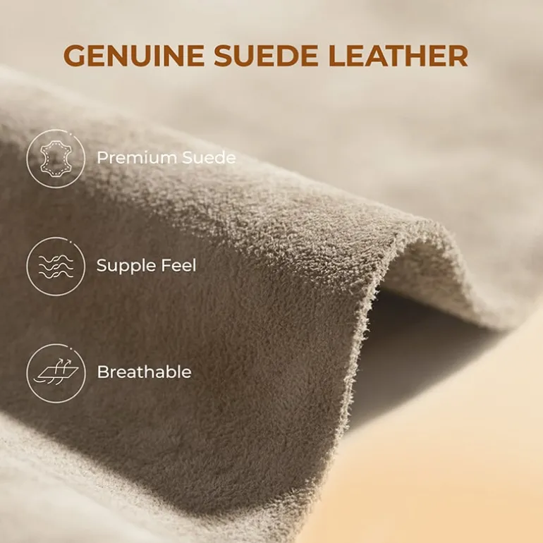 Women’s Genuine Suede Platform Slippers