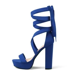 Women's High Heel Platform Gladiator Sandals