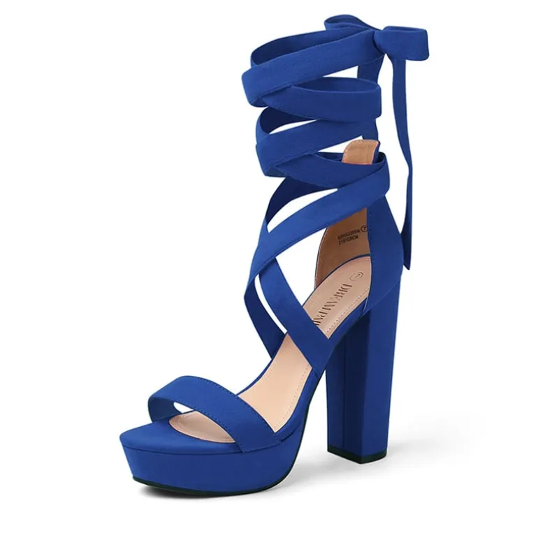 Women's High Heel Platform Gladiator Sandals