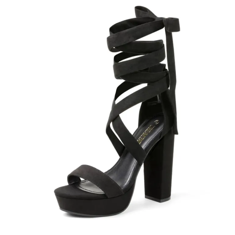 Women's High Heel Platform Gladiator Sandals