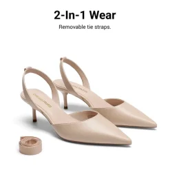 Women’s 2-in-1 Detachable Strap Heels