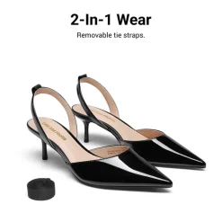 Women’s 2-in-1 Detachable Strap Heels