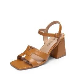 Women’s Interlocking Strap Block Heel Sandals